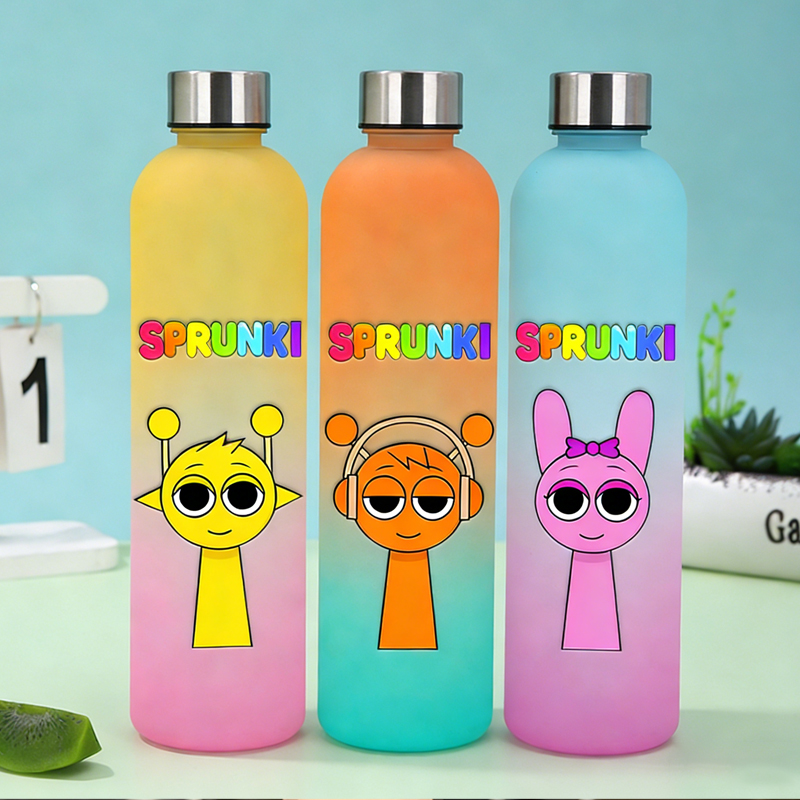 Outdoor Sport For Kids - Botella de agua Sprunki de 900