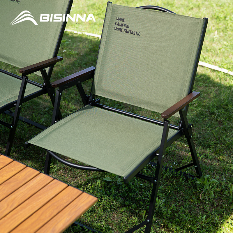 Outdoor Sport Chairs - BISINNA Silla de camping plegable al
