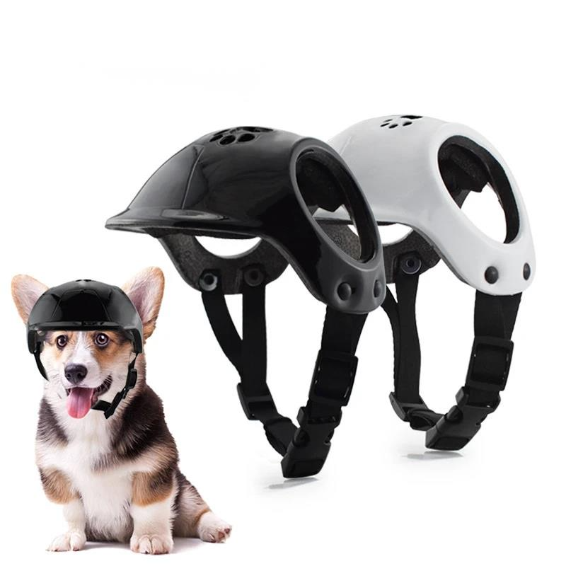 Outdoor Sport Using A Bike - Casco de Motocicleta para Mascotas, Color