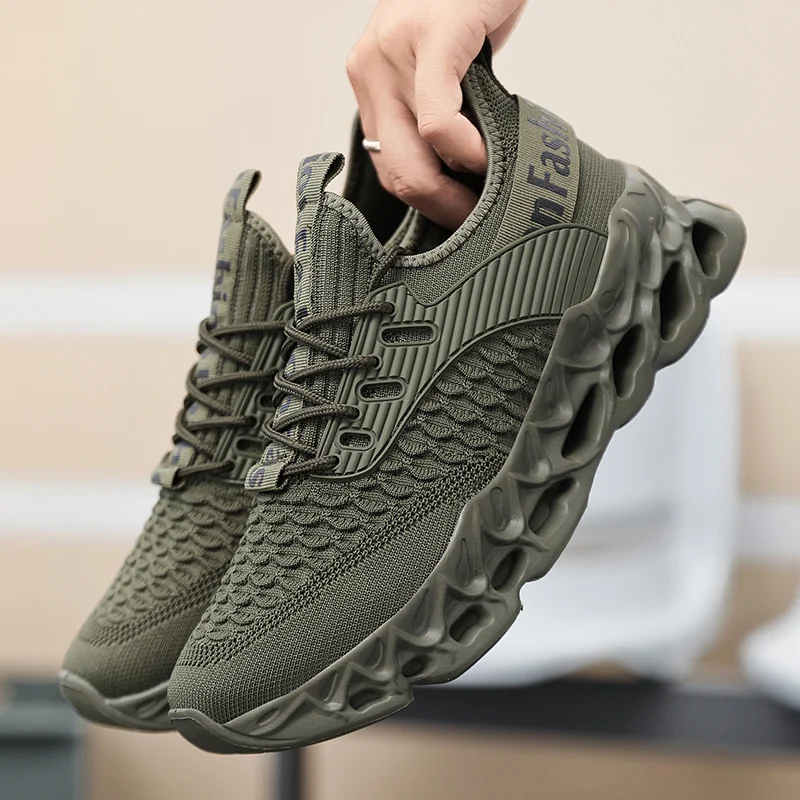 Outdoor Sport With Sticks - Zapatillas de deporte para hombre, cómodas