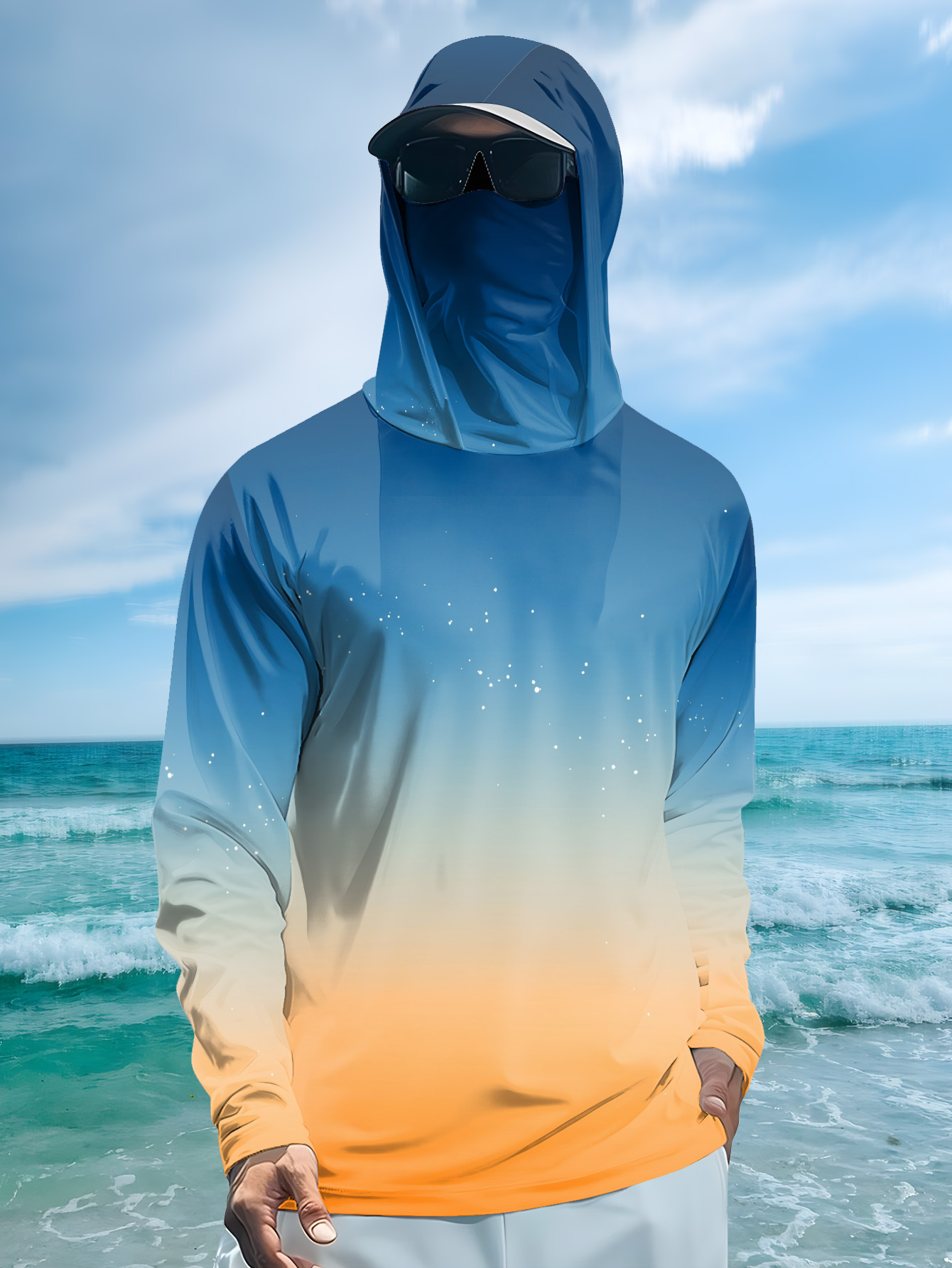 Outdoor Sport Leisure - Camisa de Manga Larga para Hombre,