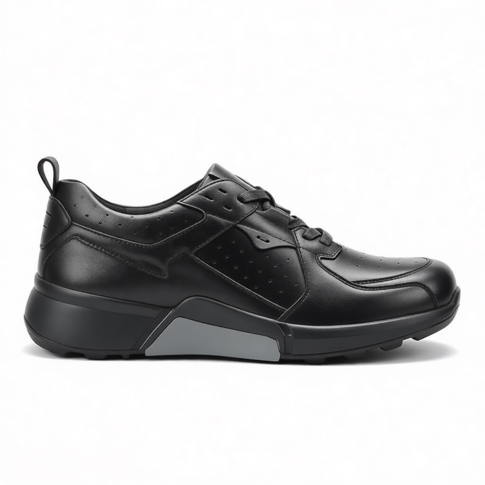 Outdoor Sport Outfit - Zapatos de cuero genuino para hombre,