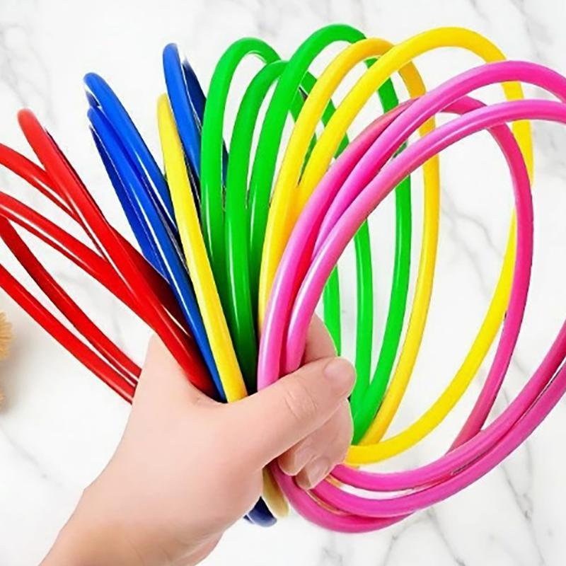 Outdoor Sport Activities For Kids - Anillos de Plástico Resistentes para Juegos