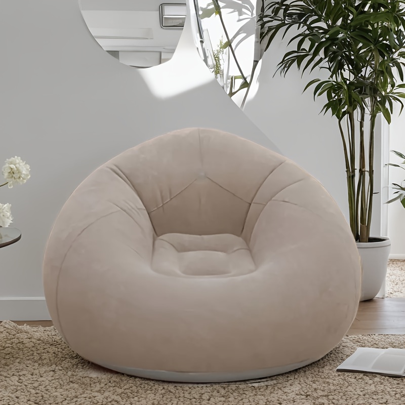 Outdoor Sport Chairs - Sofá inflable flocado de PVC, cama