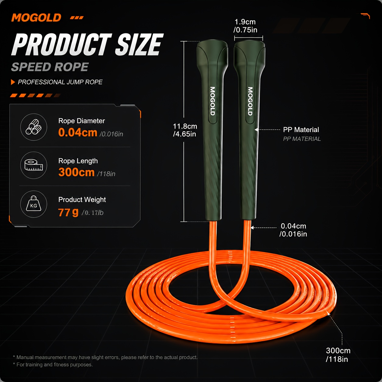 Cuerda para saltar profesional - Speed Skipping Rope reseña y precio