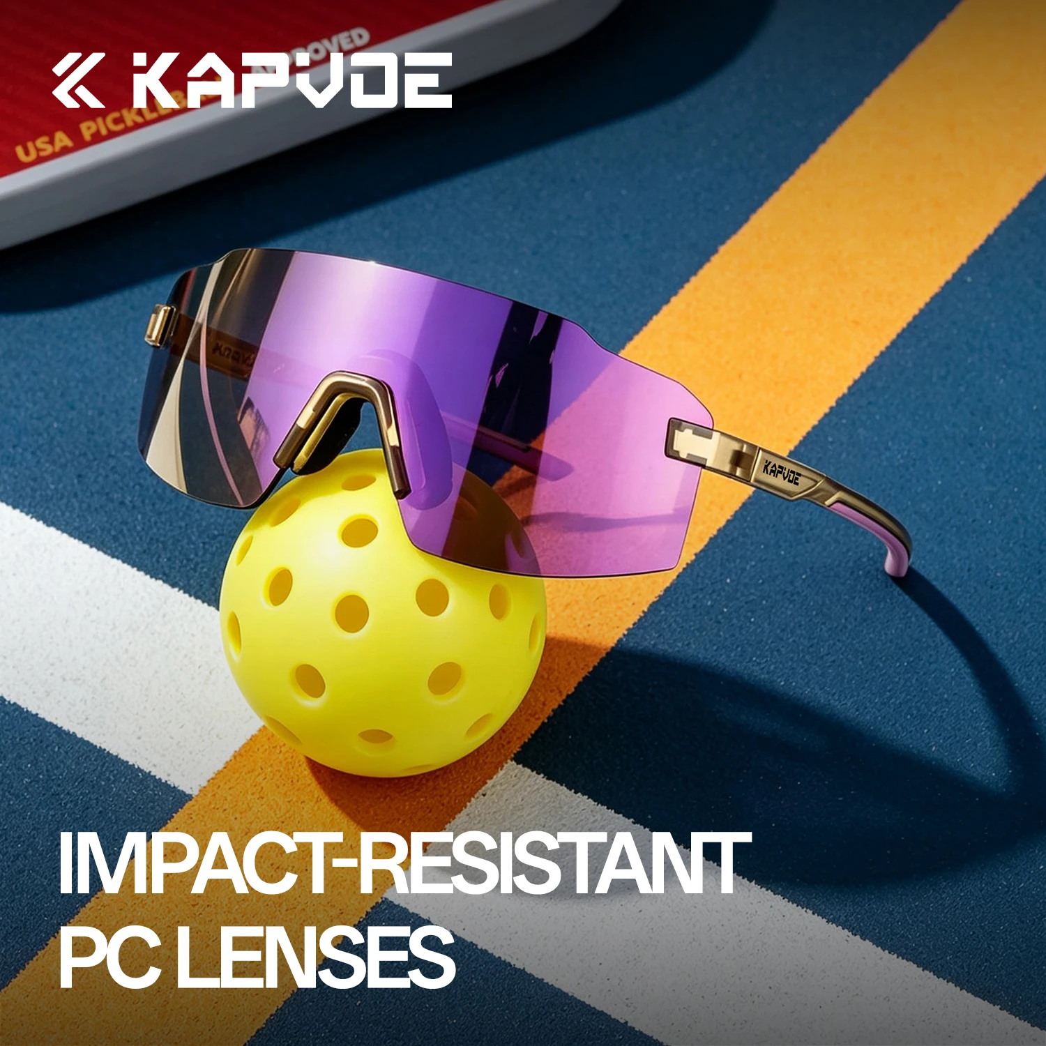 Gafas Kapvoe Pickleball UV400  - Outdoor Sport Glasses reseña y precio