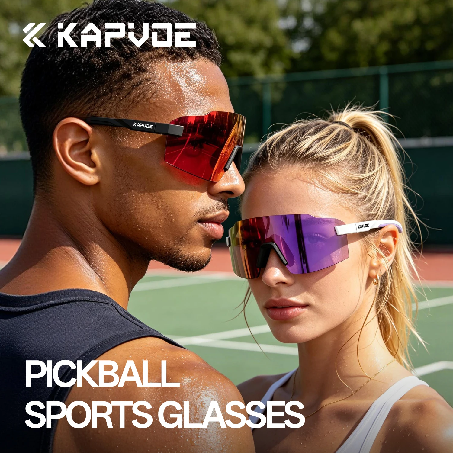 Gafas Kapvoe Pickleball UV400  - Outdoor Sport Glasses reseña y precio