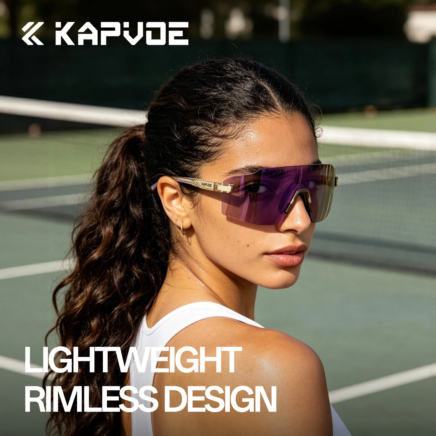 Gafas Kapvoe Pickleball UV400  - Outdoor Sport Glasses reseña y precio