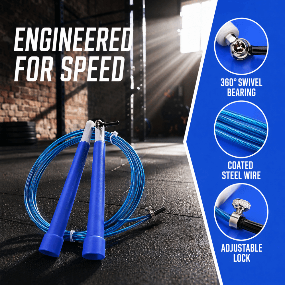 Cuerda de Saltar de Alambre de - Speed Skipping Rope reseña y precio