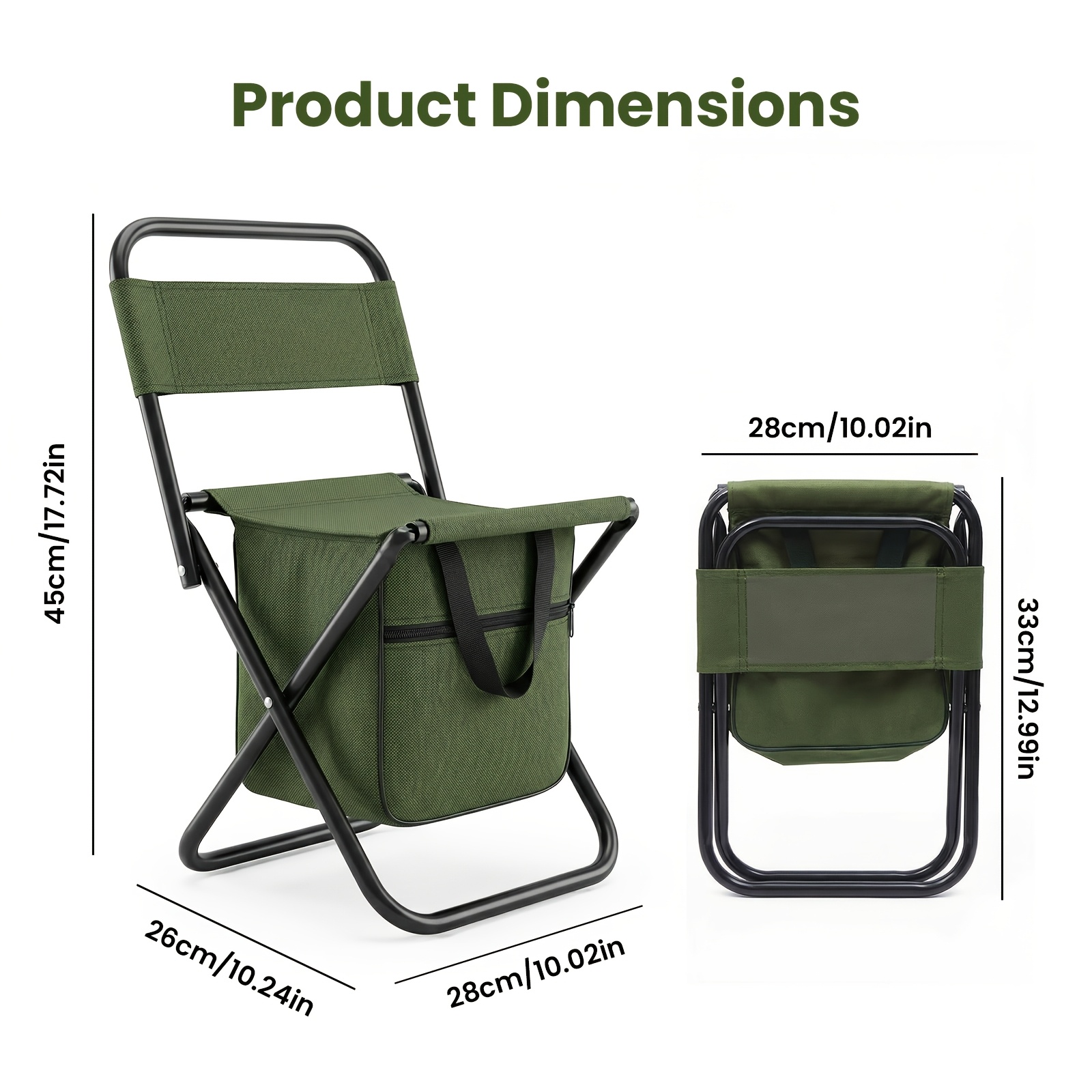 Silla de Camping 2 en 1 con Bo - Outdoor Sport Chairs reseña y precio