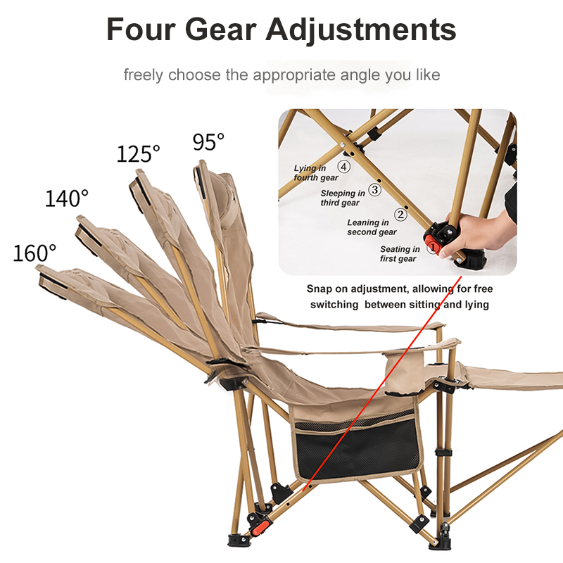 BRS Silla de camping reclinabl - Outdoor Sport Chairs reseña y precio