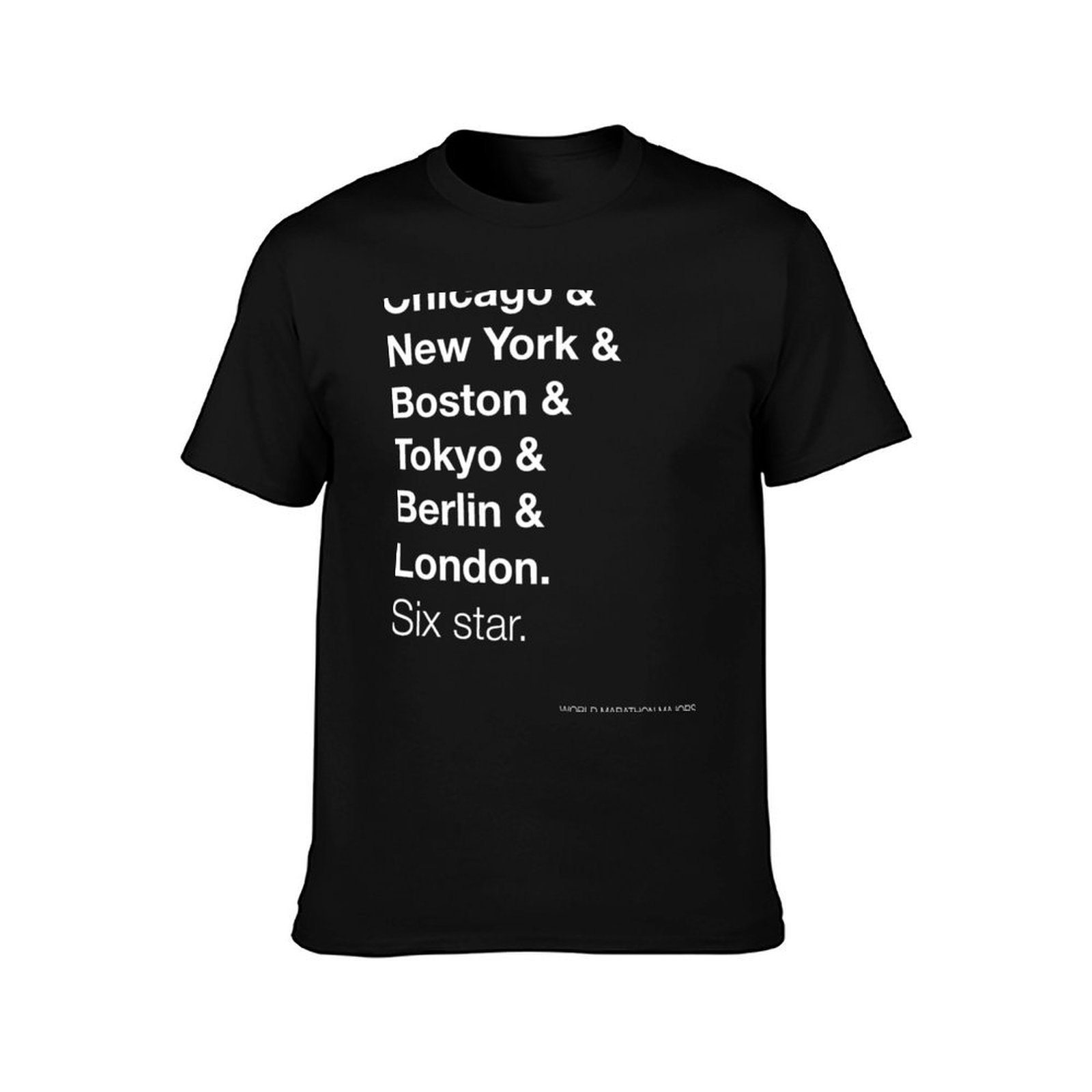 Camiseta World Marathon Majors - Outdoor Sports List reseña y precio