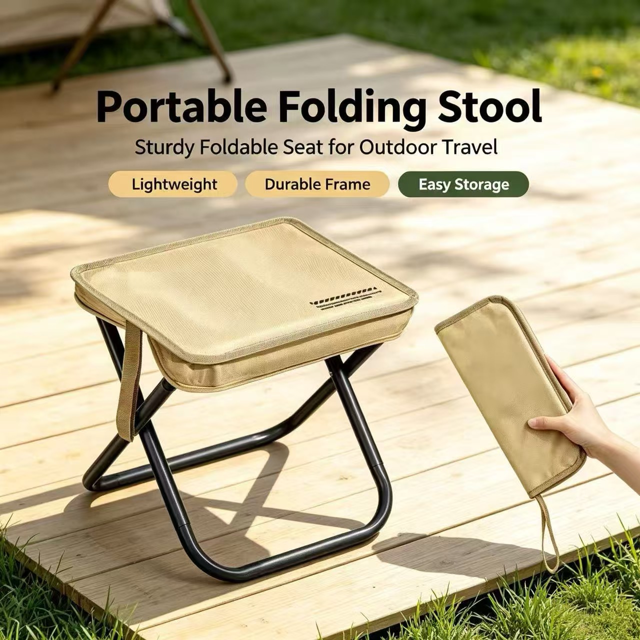 Taburete Plegable Portátil Mag - Outdoor Sport Chairs reseña y precio
