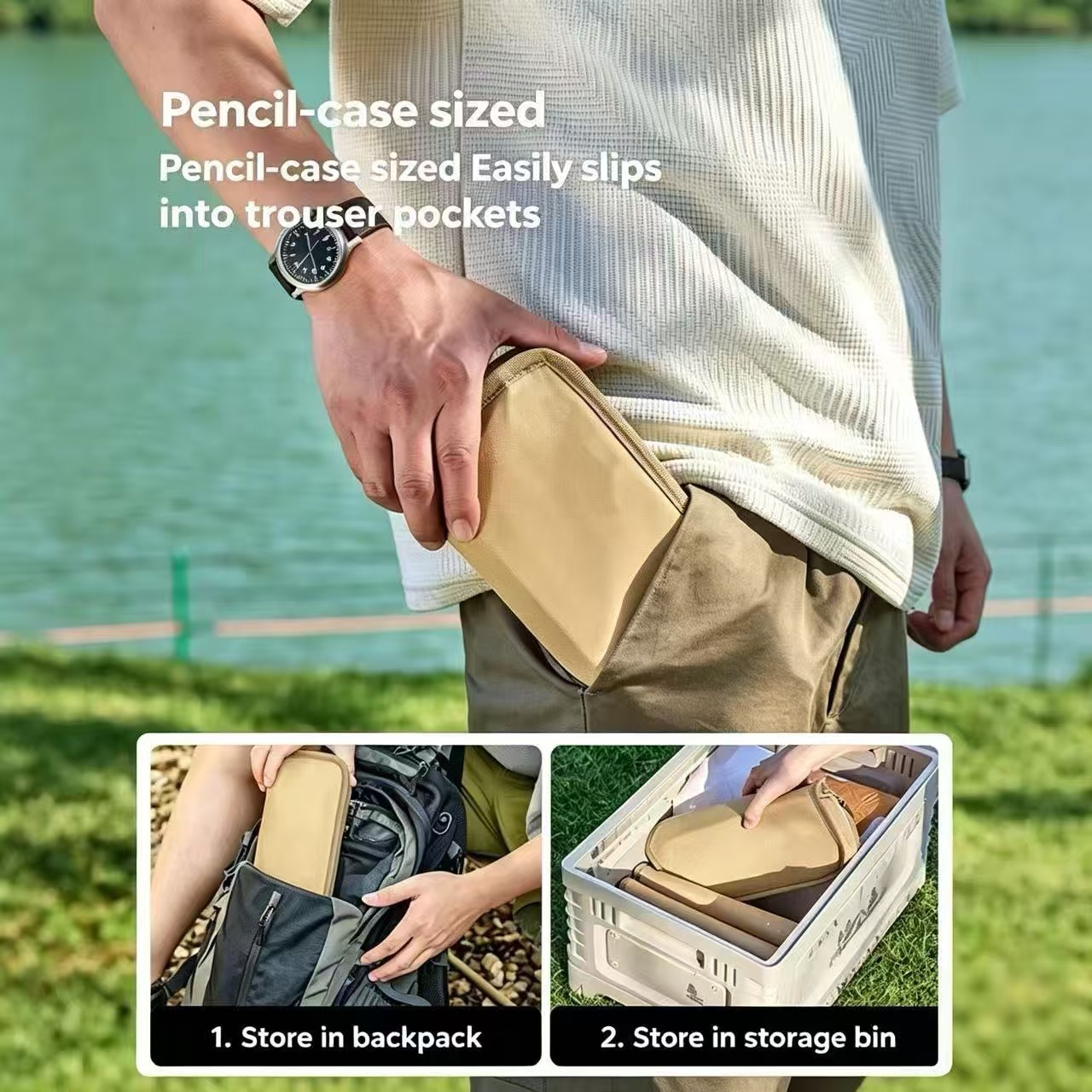 Taburete Plegable Portátil Mag - Outdoor Sport Chairs reseña y precio