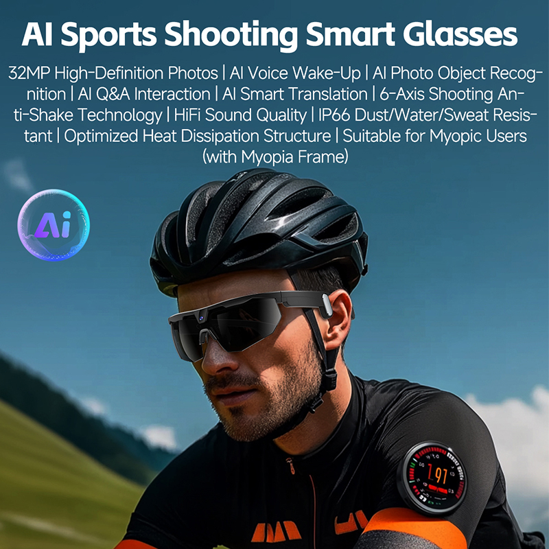 Gafas Inteligentes 2026 con Cá - Outdoor Sport Glasses reseña y precio
