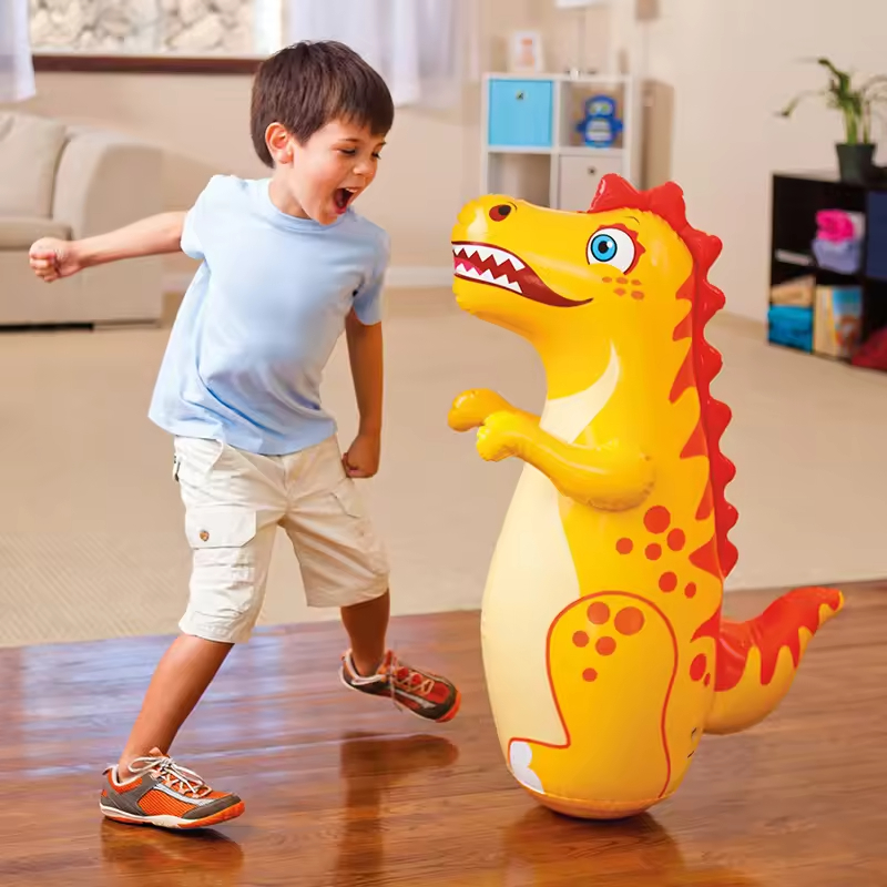 Vaso de boxeo inflable de pie, - Outdoor Sport Activities For Kids reseña y precio