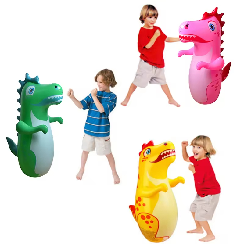 Vaso de boxeo inflable de pie, - Outdoor Sport Activities For Kids reseña y precio