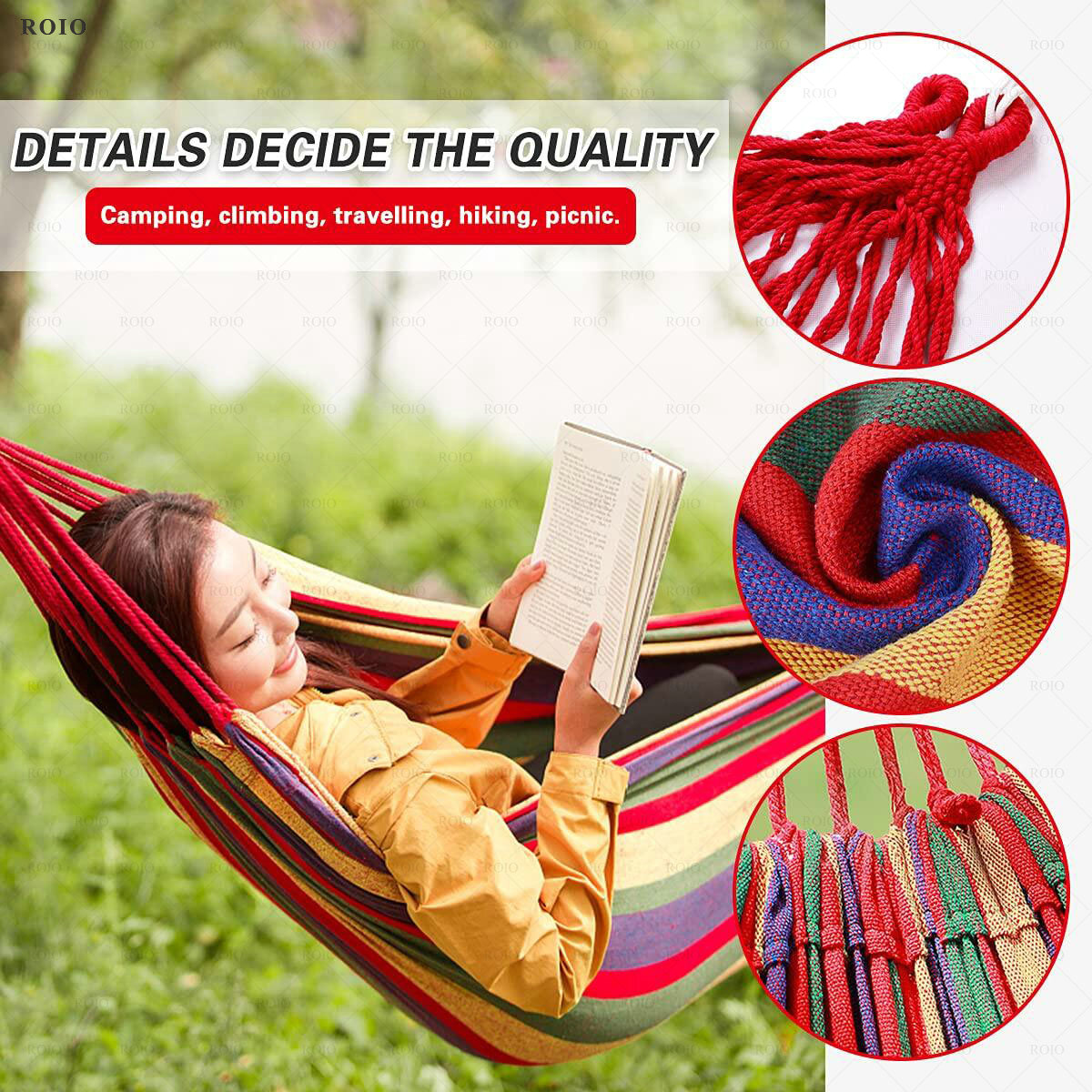 Hamaca de Camping de Tela Grue - Outdoor Sport Chairs reseña y precio