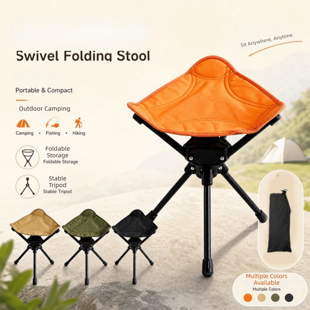 Taburete Plegable Giratorio de - Outdoor Sport Chairs reseña y precio