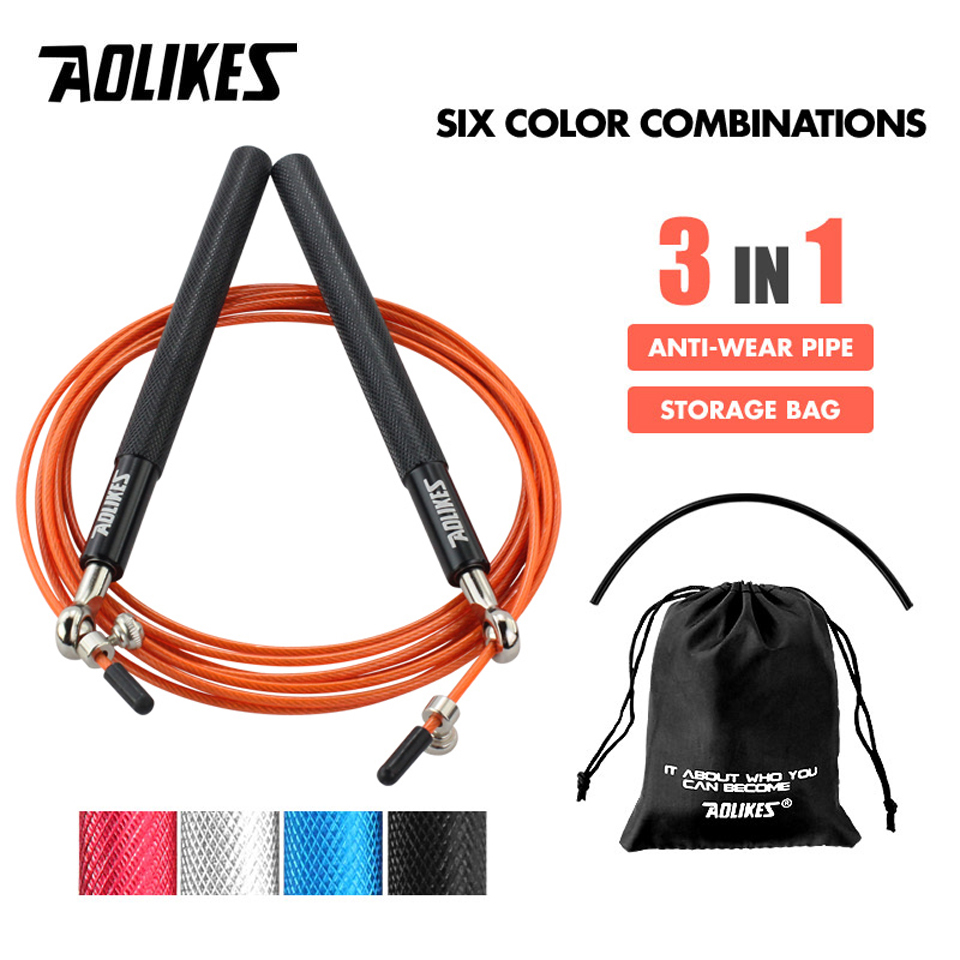 AOLIKES 1 Uds Crossfit cuerda  - Speed Skipping Rope reseña y precio