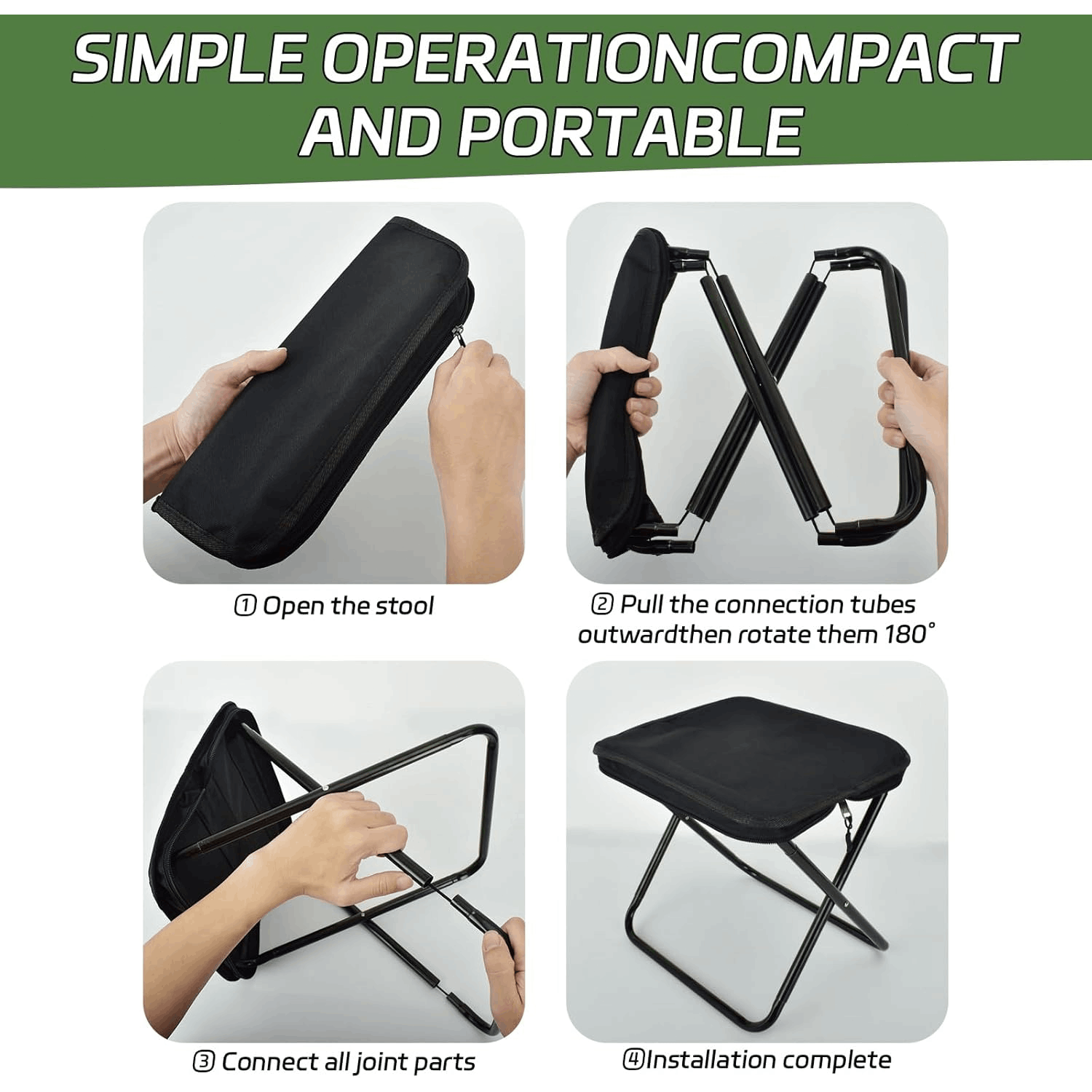 Silla Plegable Portátil, Liger - Outdoor Sport Chairs reseña y precio